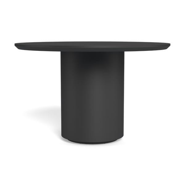 Santorini Outdoor Slatted Round Dining Table 48