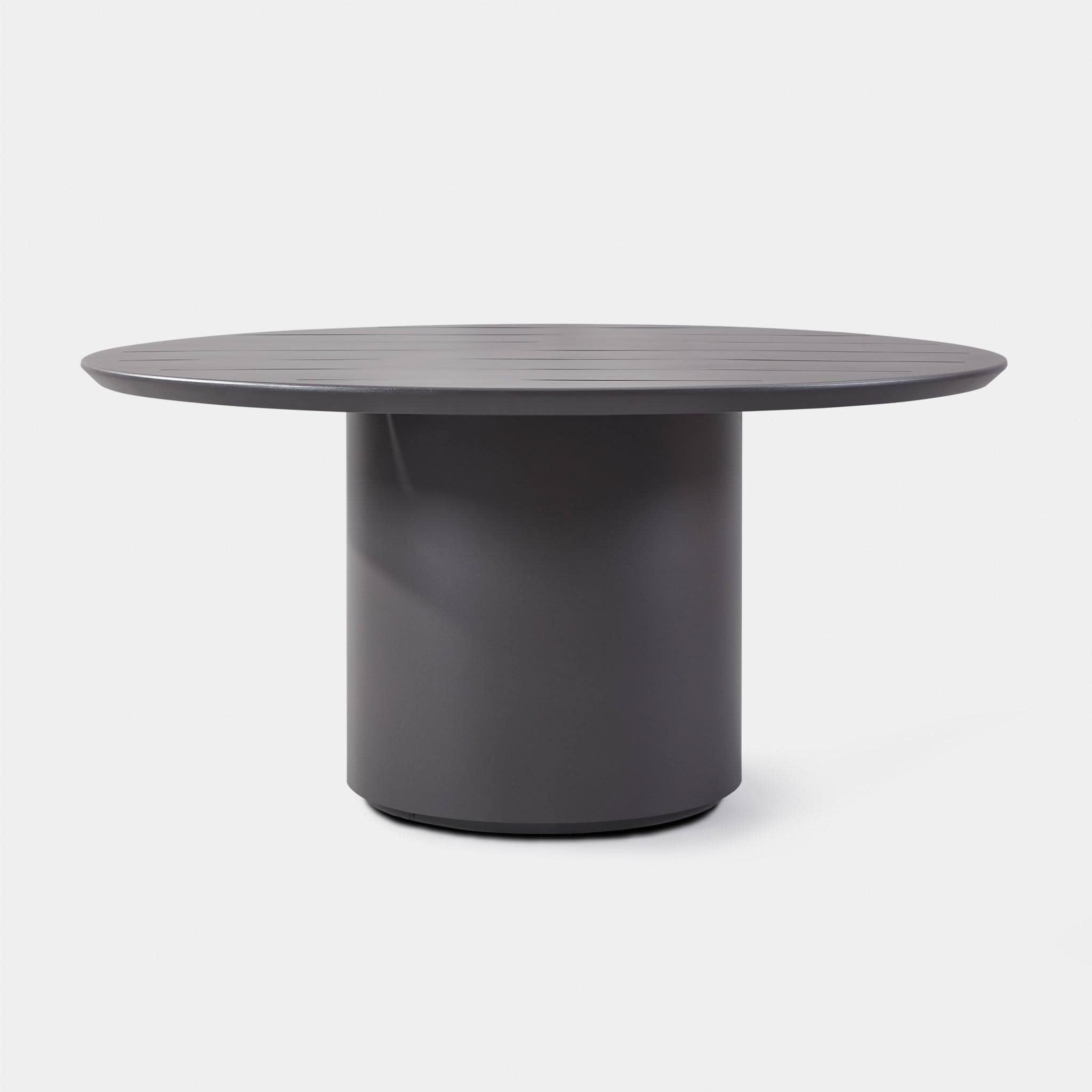 Santorini Slatted Round Dining Table 60"