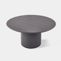 Santorini Slatted Round Dining Table 60"