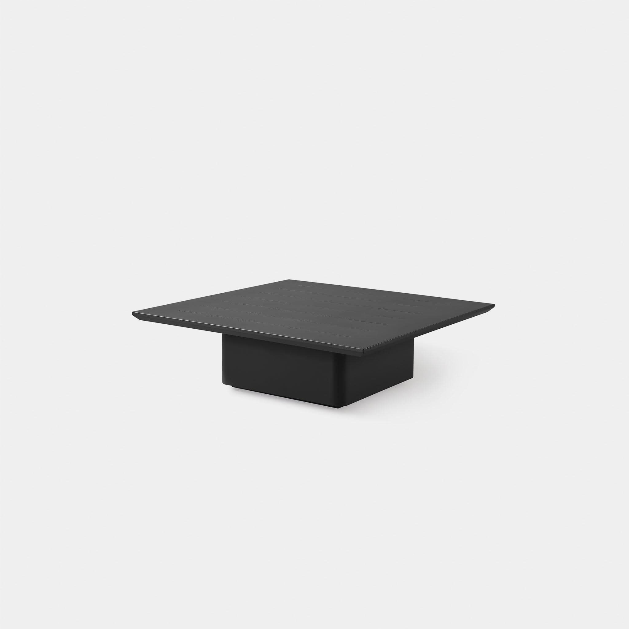 Santorini Slatted Square Side Table