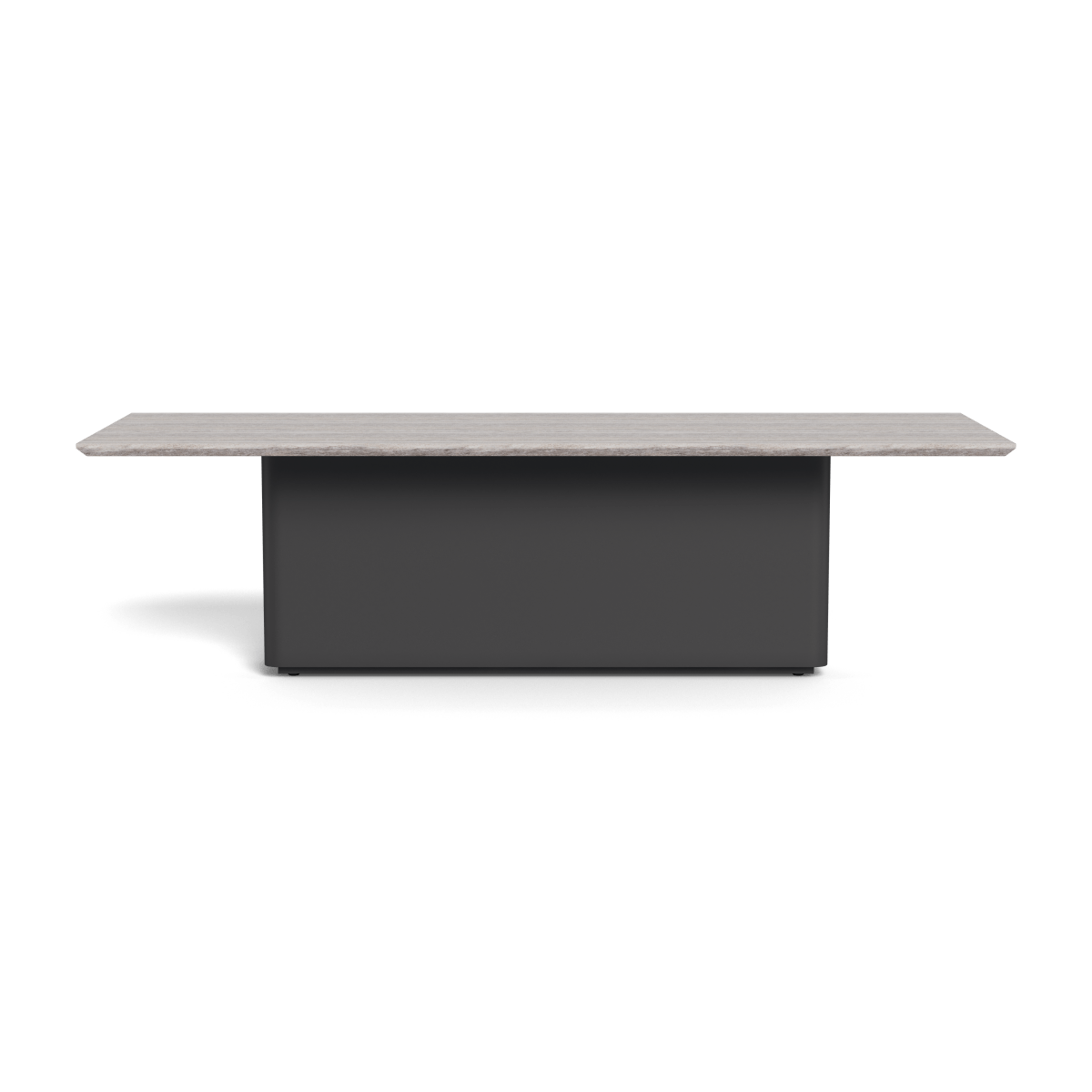 Santorini Stone Rectangle Dining Table 108"