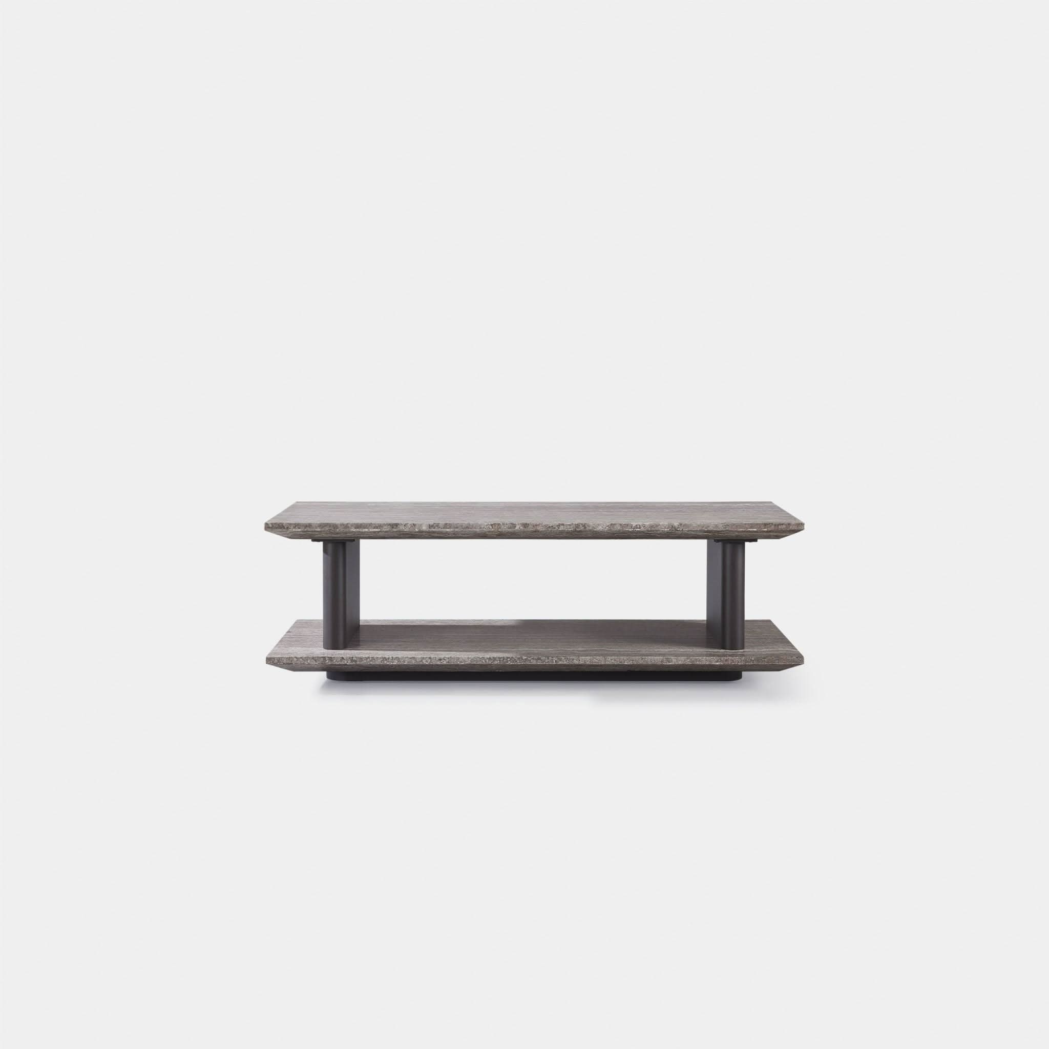 Santorini Stone Rectangle Side Table
