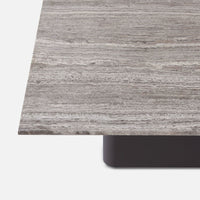 Santorini Stone Square Side Table