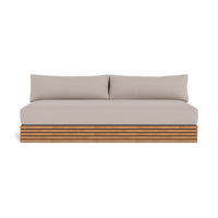 Tahiti 2 Seat Armless Sofa