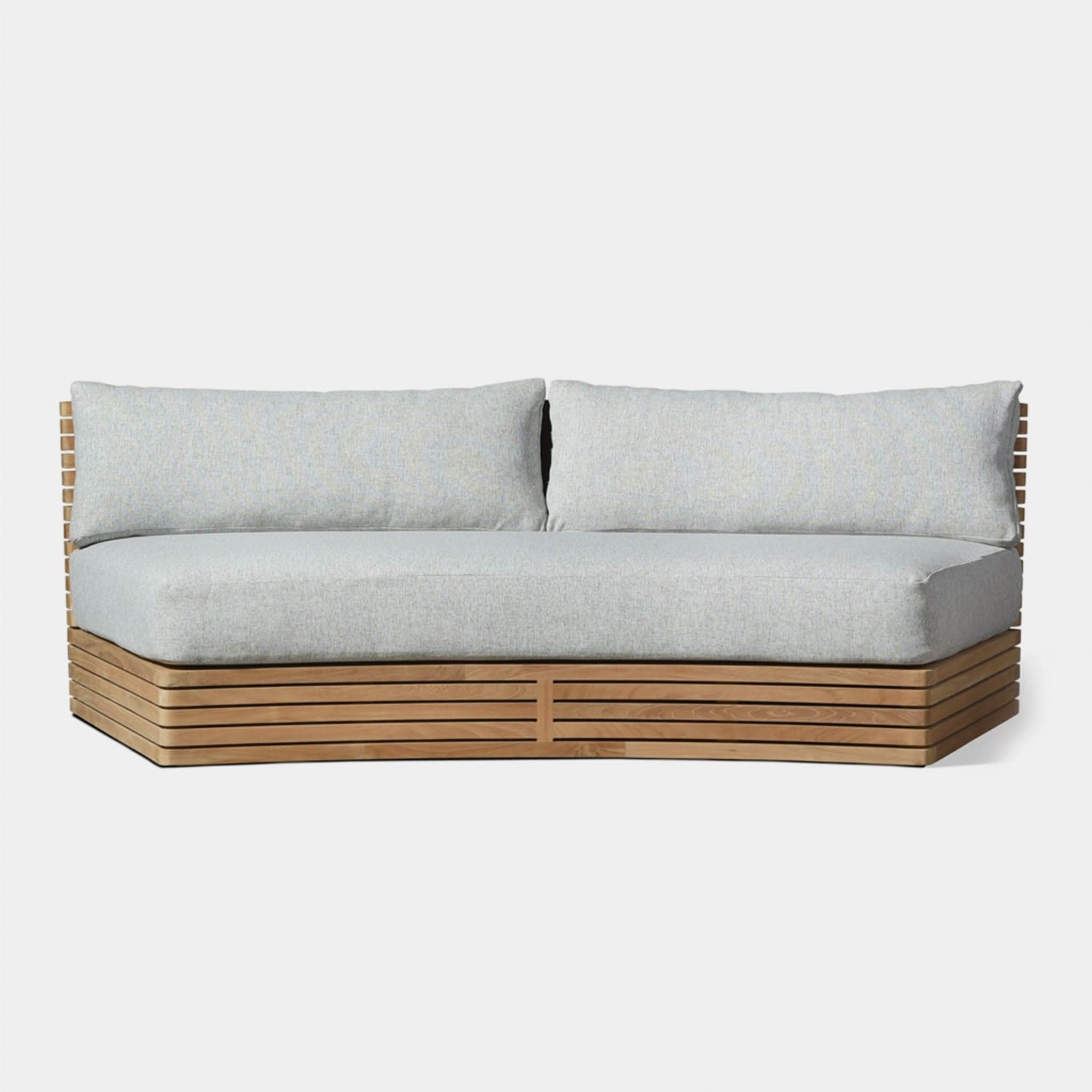 Tahiti Curved 2 Seat Sofa