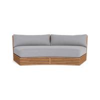 Tahiti Curved 2 Seat Sofa