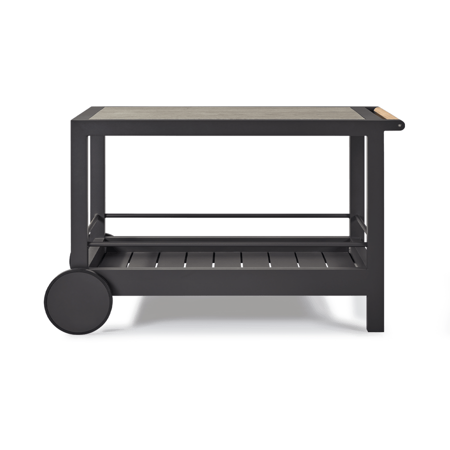 Cart Bar Tavola Aluminium Stone