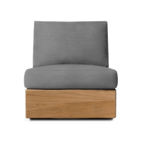 Tulum Armless Swivel Lounge Chair