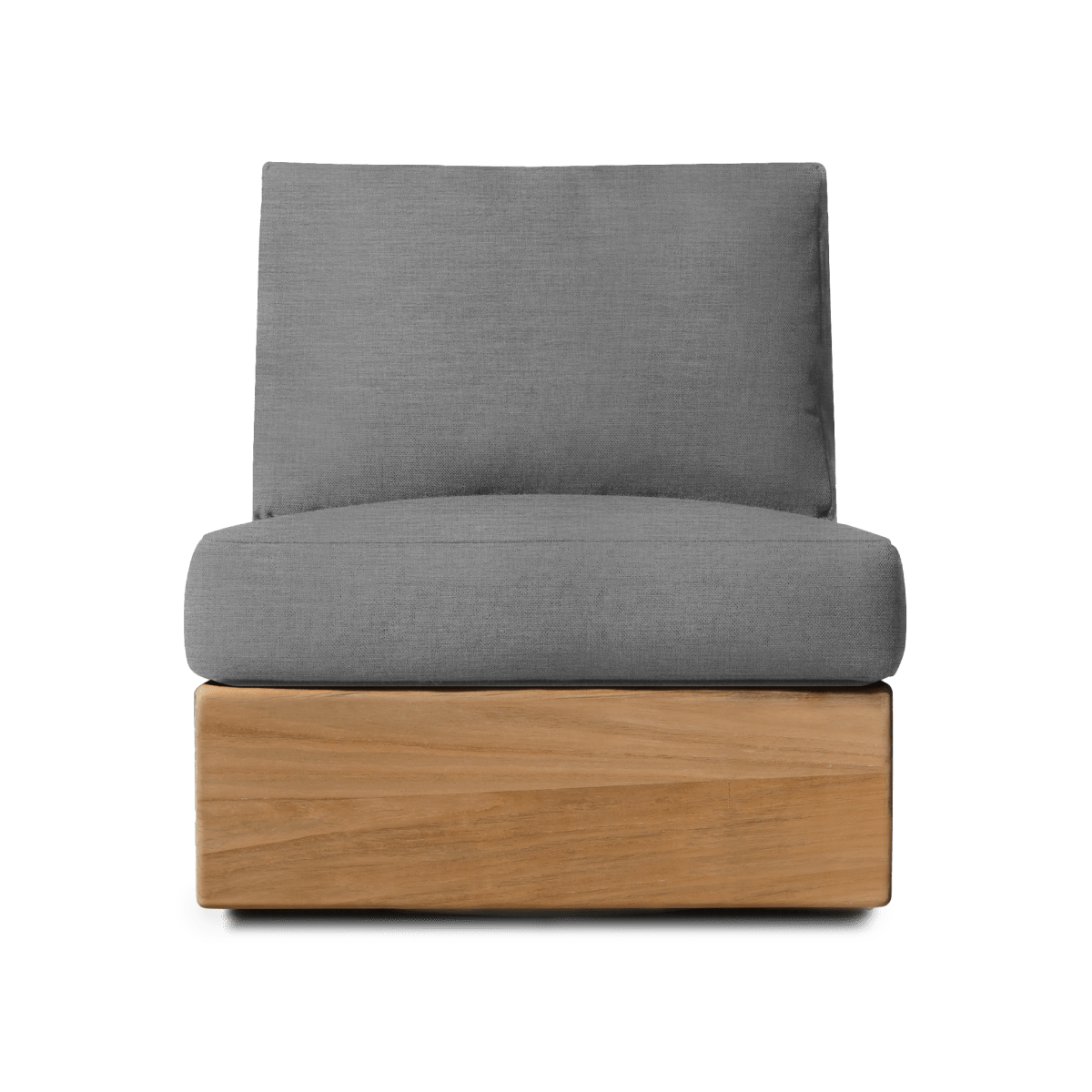Tulum Armless Swivel Lounge Chair