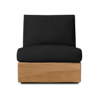 Tulum Armless Swivel Lounge Chair