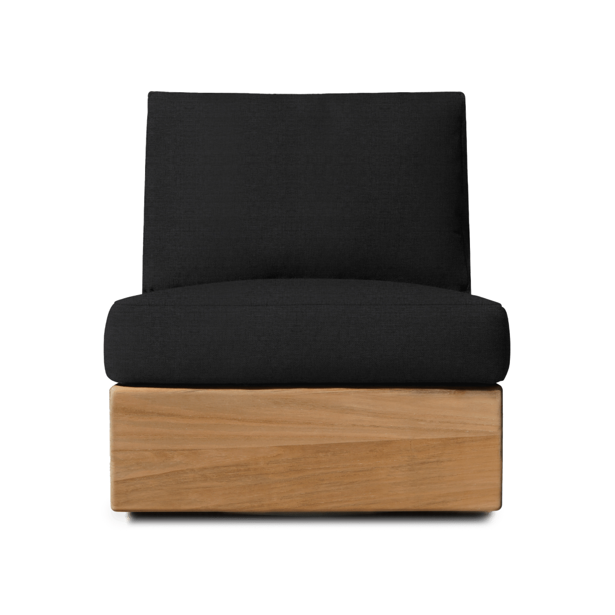 Tulum Armless Swivel Lounge Chair