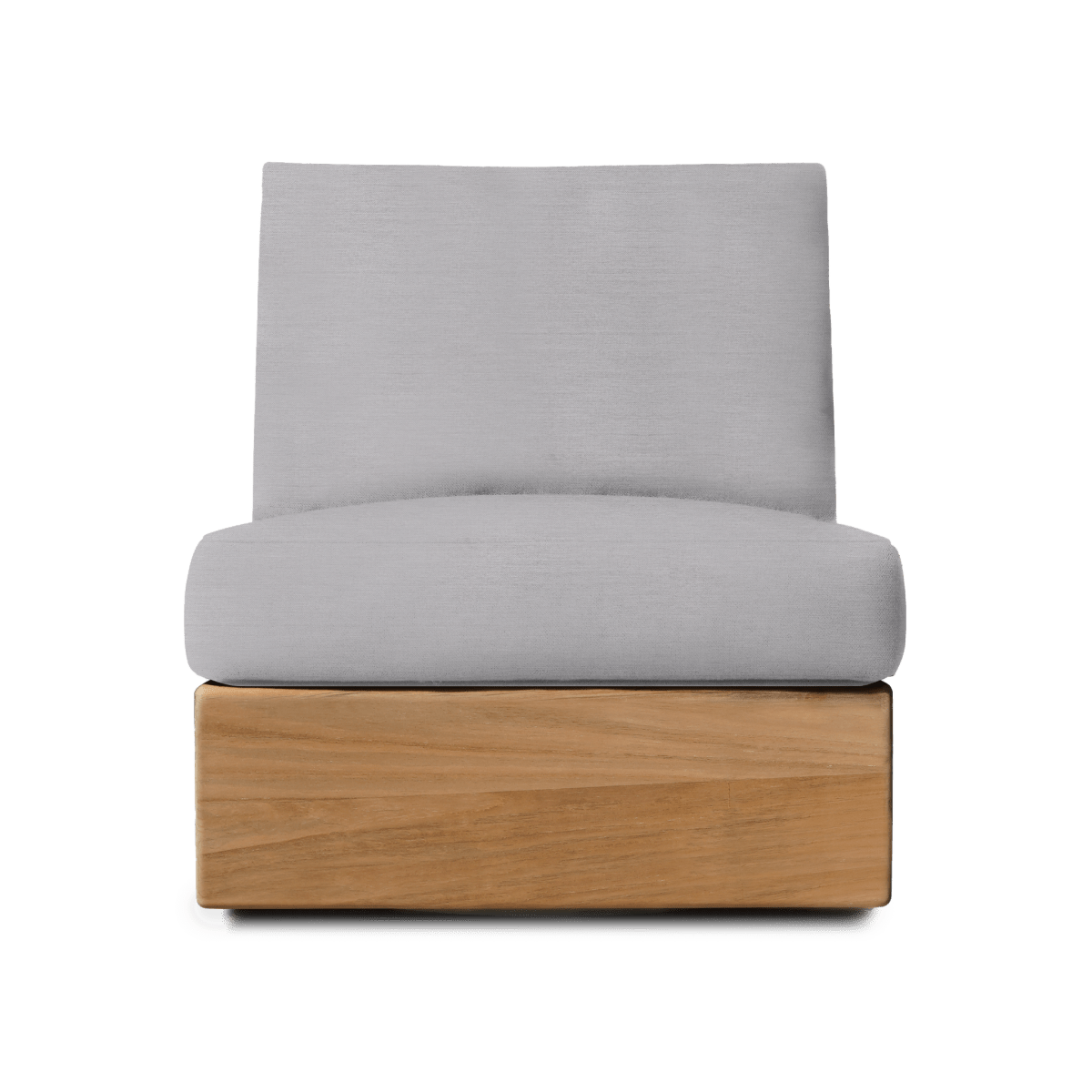 Tulum Armless Swivel Lounge Chair