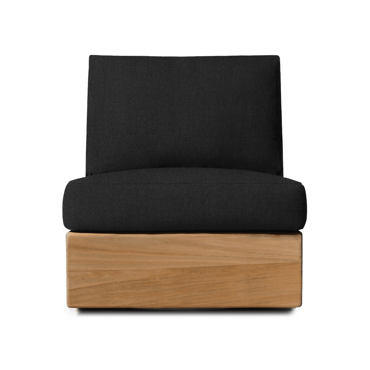 Tulum Armless Swivel Lounge Chair
