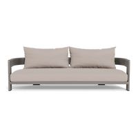 Victoria Aluminum 3 Seat Sofa