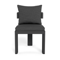 Victoria Aluminum Armless Dining Chair