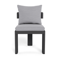 Victoria Aluminum Armless Dining Chair