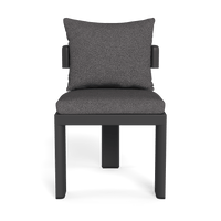 Victoria Aluminum Armless Dining Chair