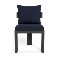 Victoria Aluminum Armless Dining Chair