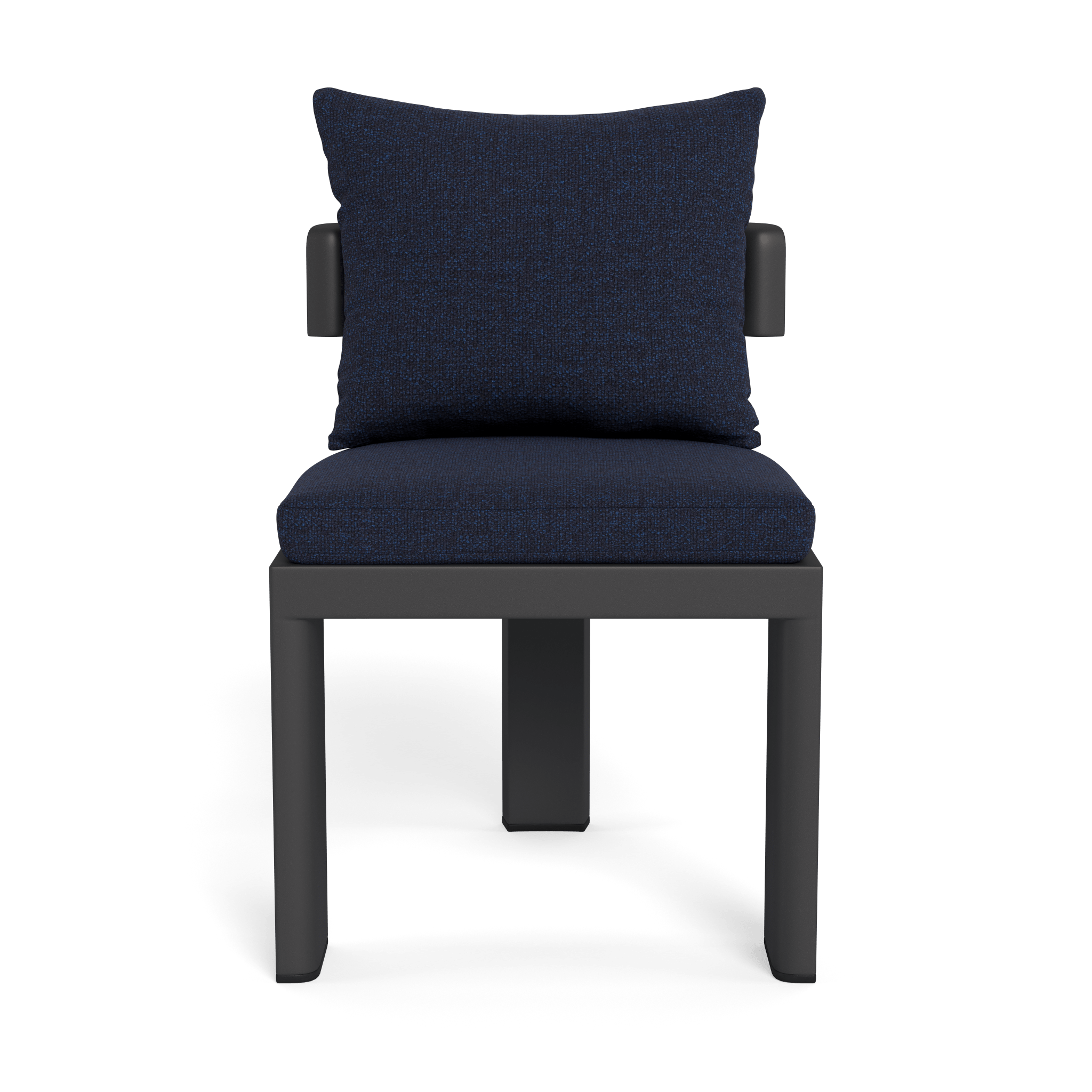 Victoria Aluminum Armless Dining Chair