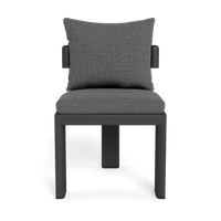 Victoria Aluminum Armless Dining Chair