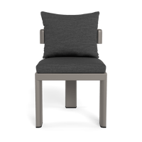 Victoria Aluminum Armless Dining Chair