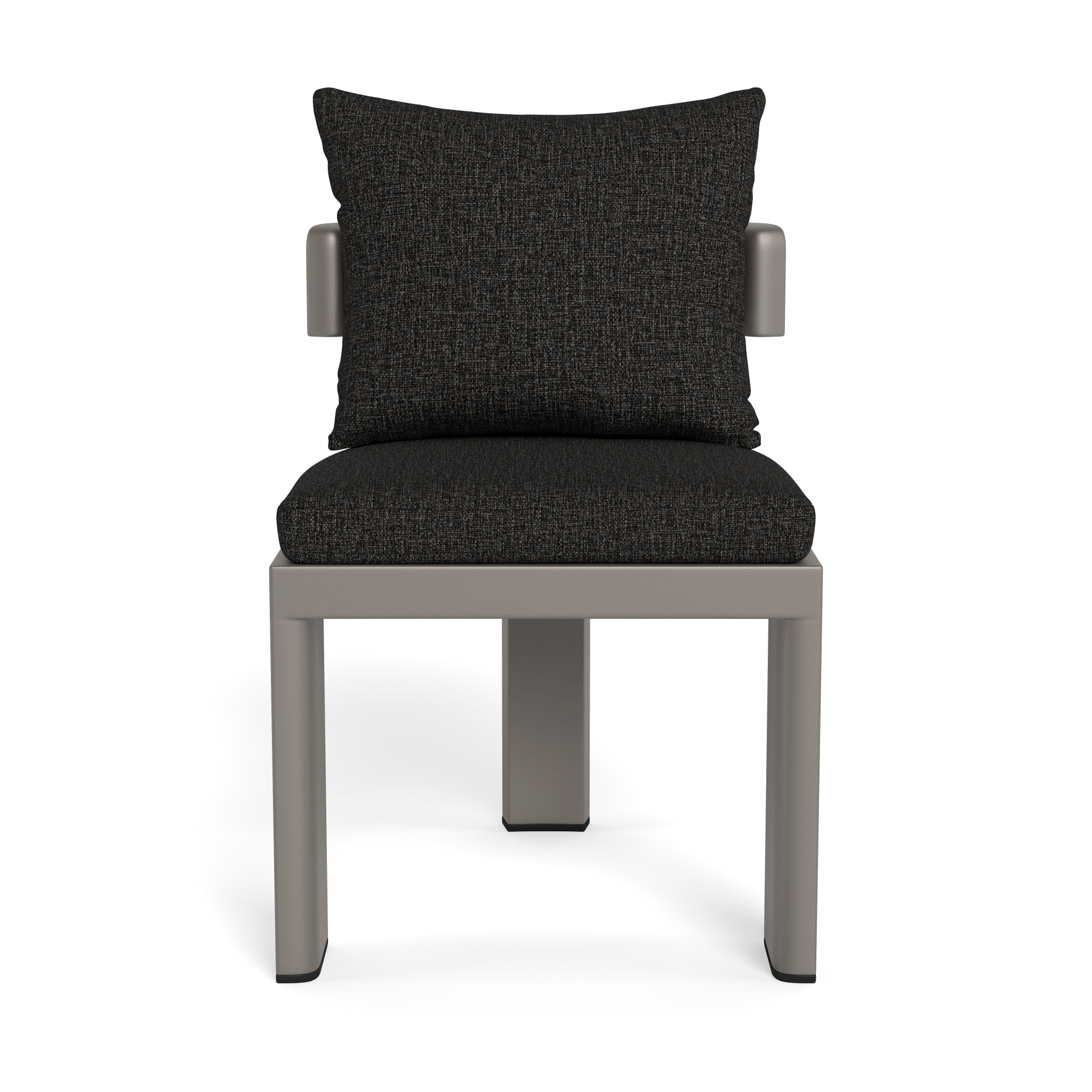 Victoria Aluminum Armless Dining Chair