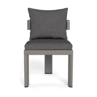 Victoria Aluminum Armless Dining Chair