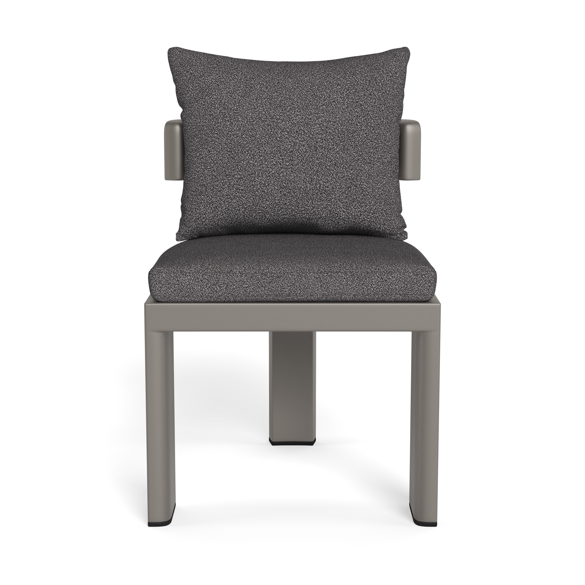 Victoria Aluminum Armless Dining Chair