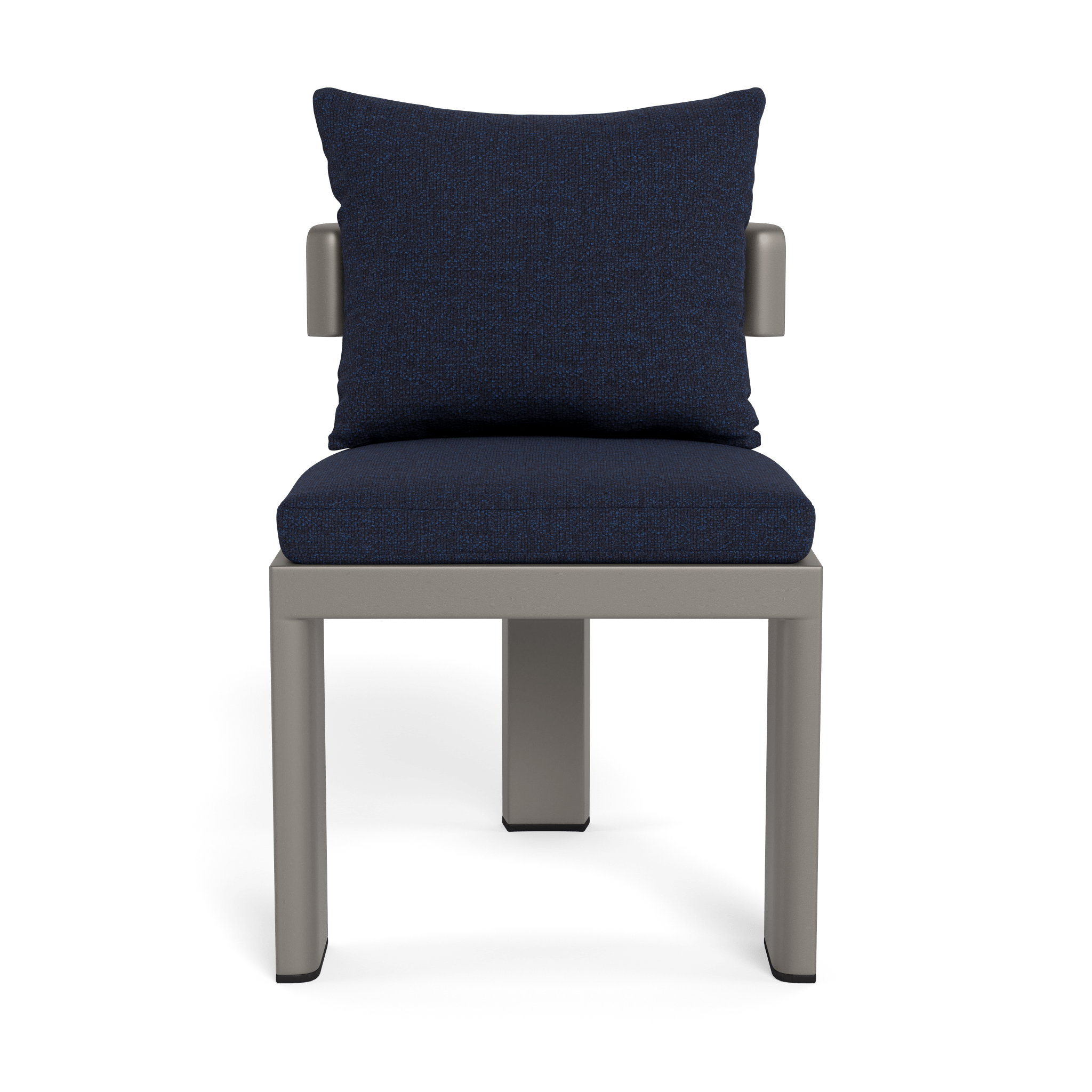 Victoria Aluminum Armless Dining Chair