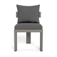 Victoria Aluminum Armless Dining Chair