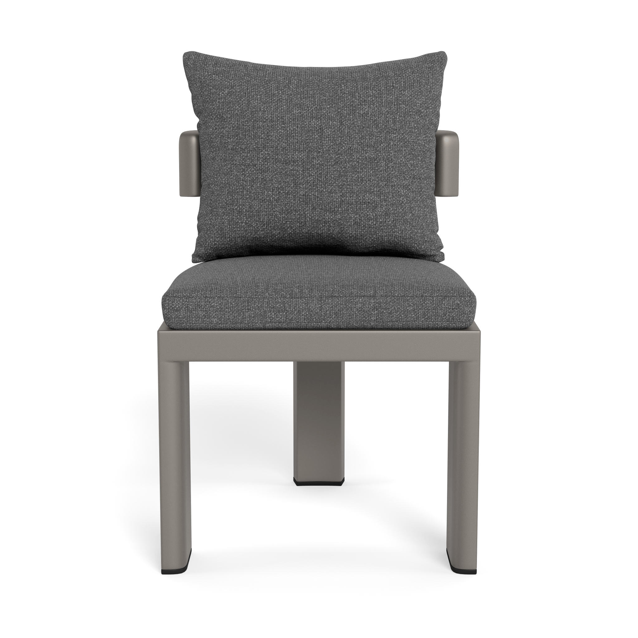 Victoria Aluminum Armless Dining Chair