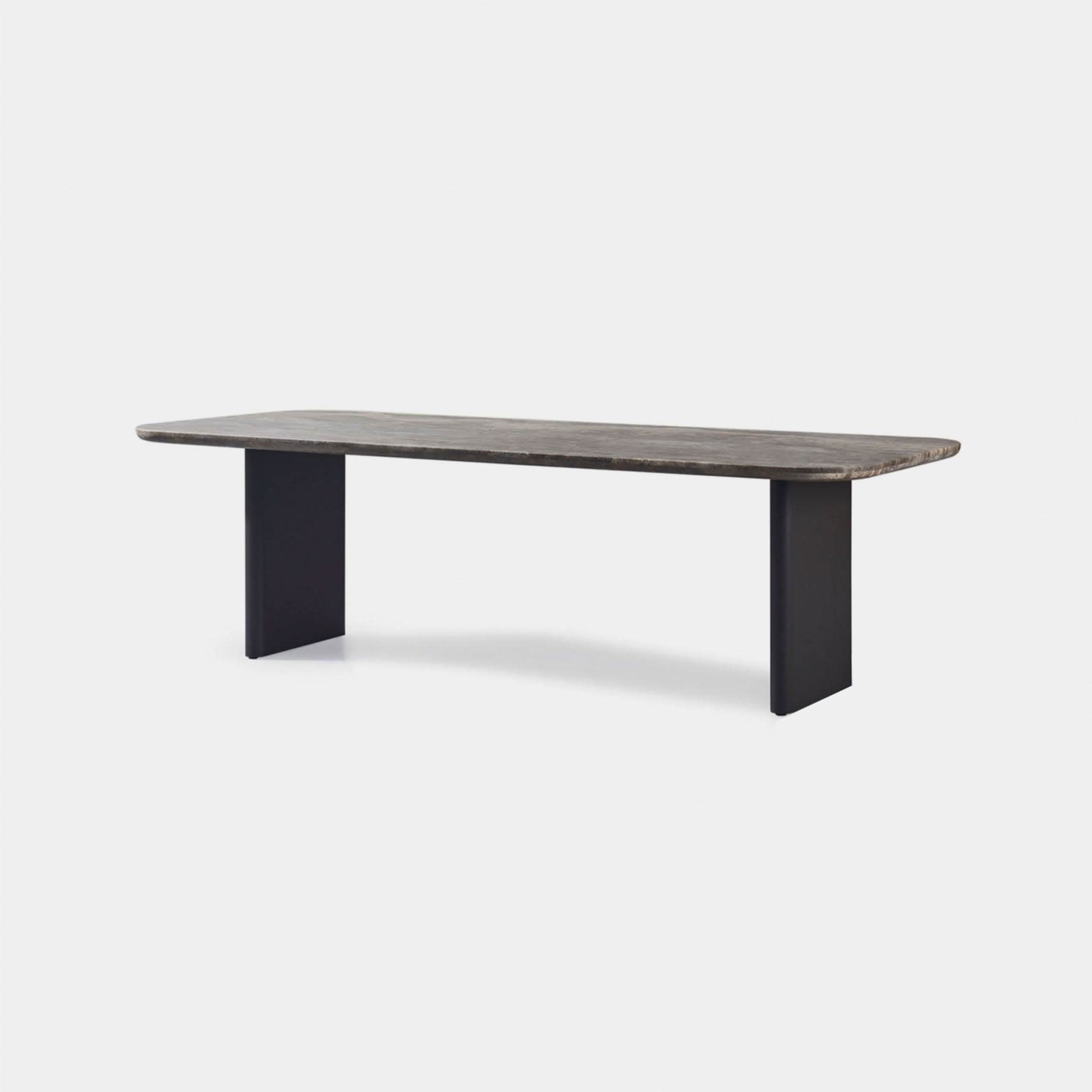 Victoria Aluminum Dining Table 108"