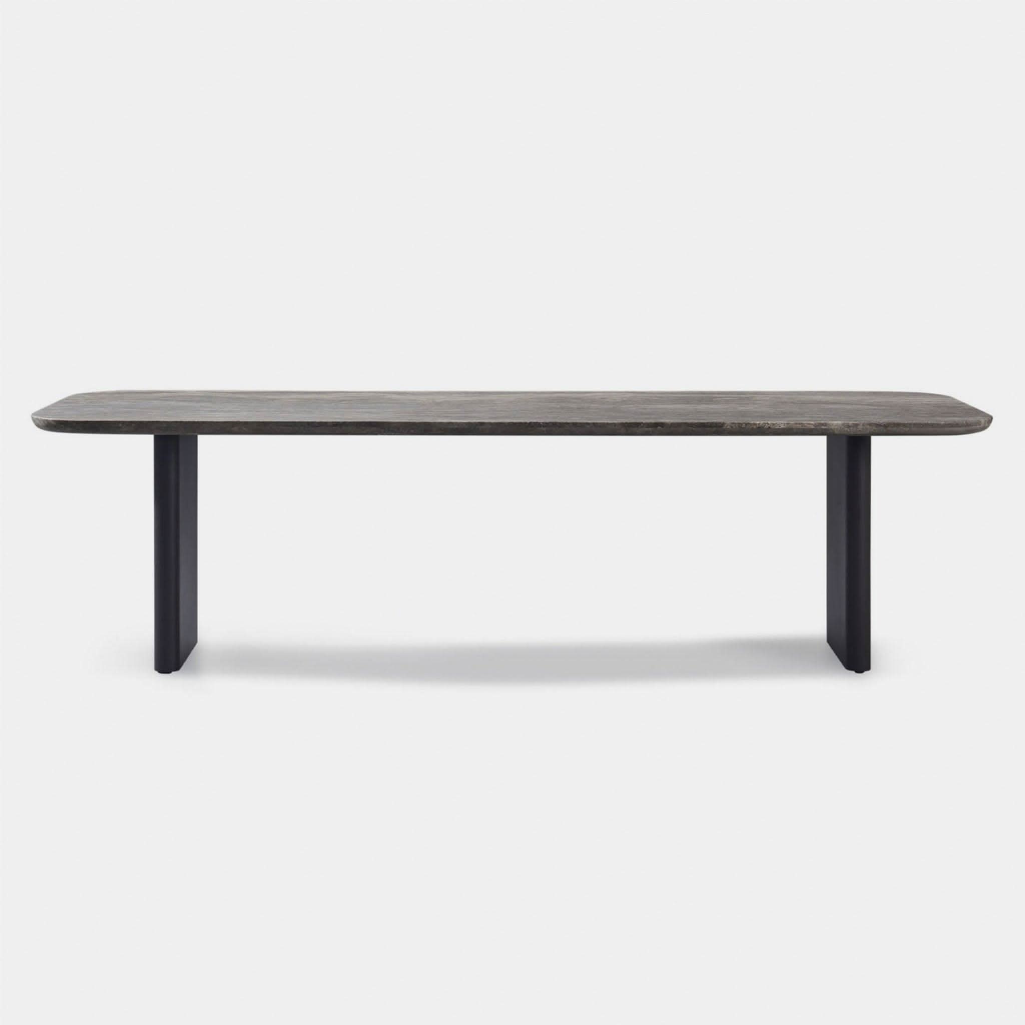 Victoria Aluminum Dining Table 108"