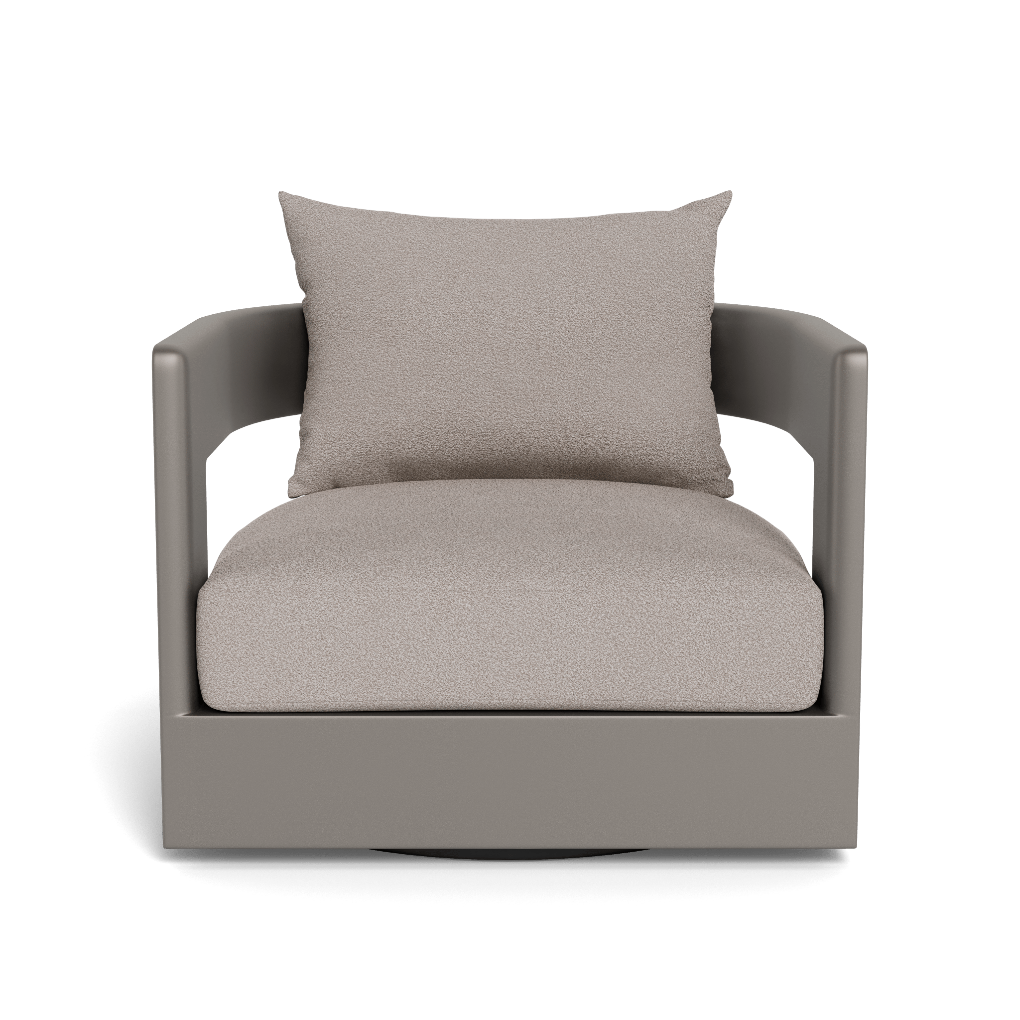 Victoria Aluminum Swivel Lounge Chair