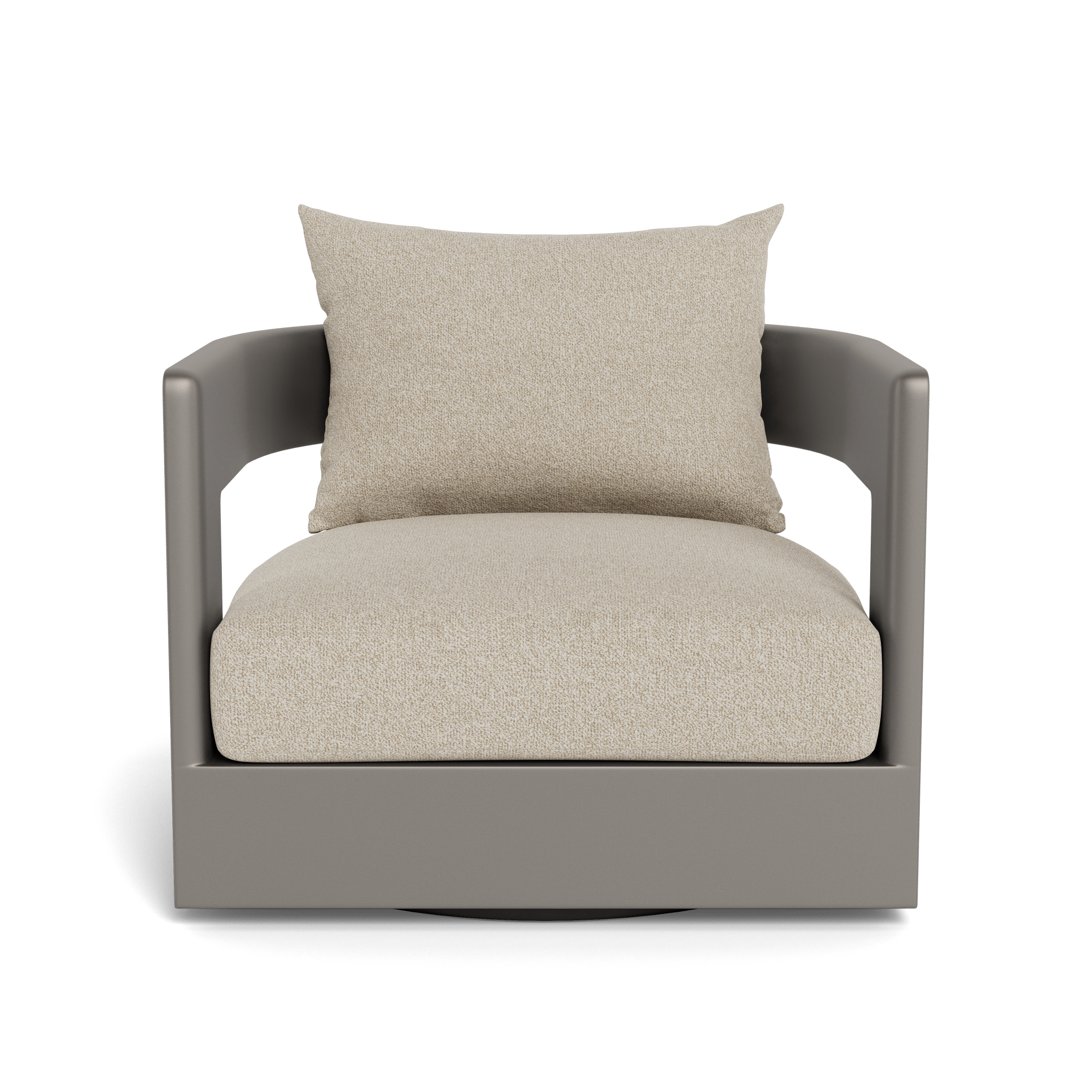 Victoria Aluminum Swivel Lounge Chair