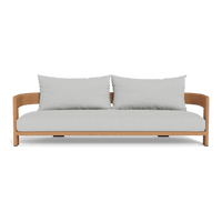 Victoria Teak 3 Seat Sofa