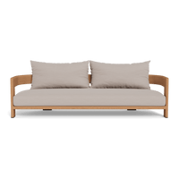 Victoria Teak 3 Seat Sofa
