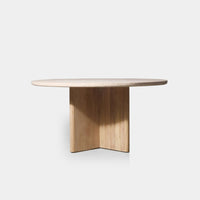 Victoria Teak Round Dining Table 1500