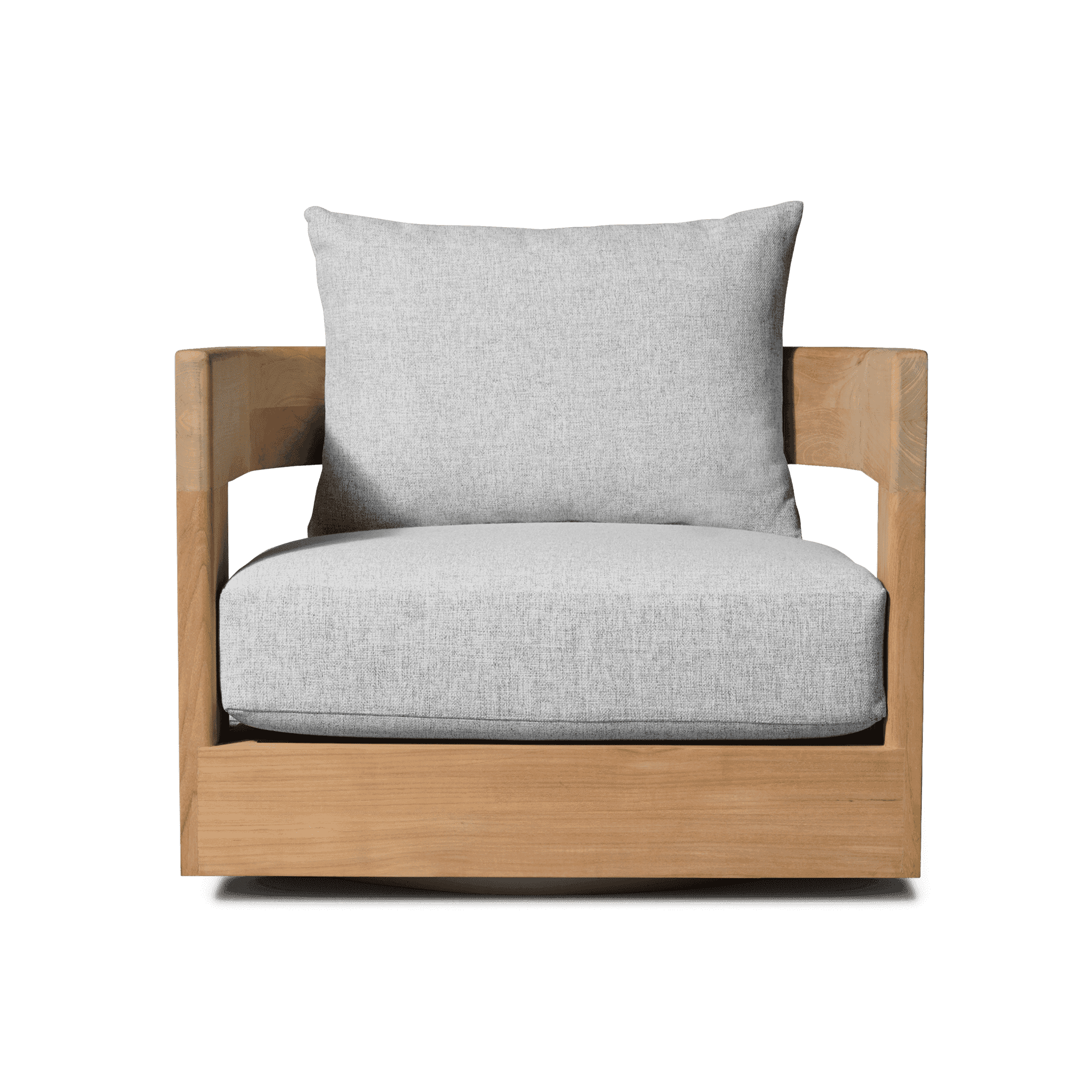 Victoria Teak Swivel Lounge Chair Harbour