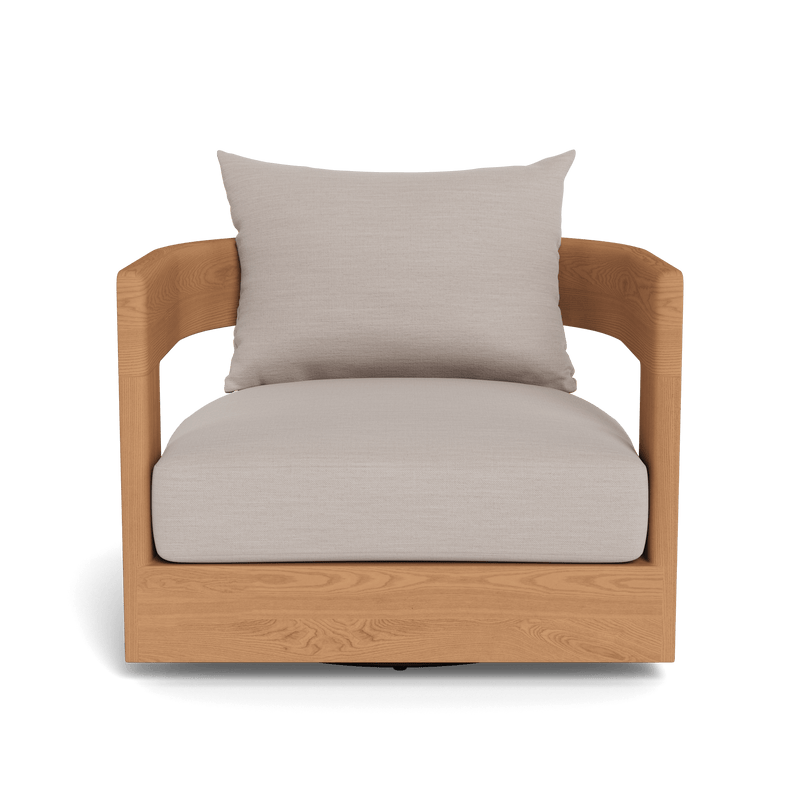 Victoria Teak Swivel Lounge Chair - Harbour - Harbour - VCTK-08F-TENAT-PANMAR